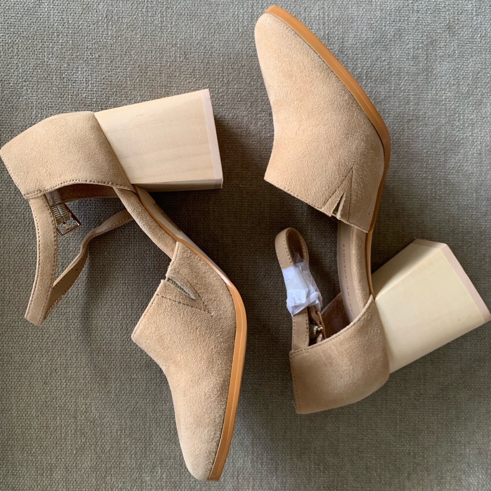 Anthropologie Meredith Block Heel